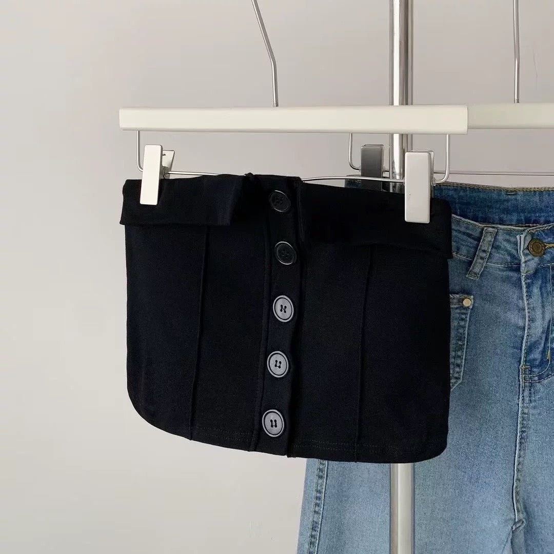 Snap Tube Built-In Bra Top